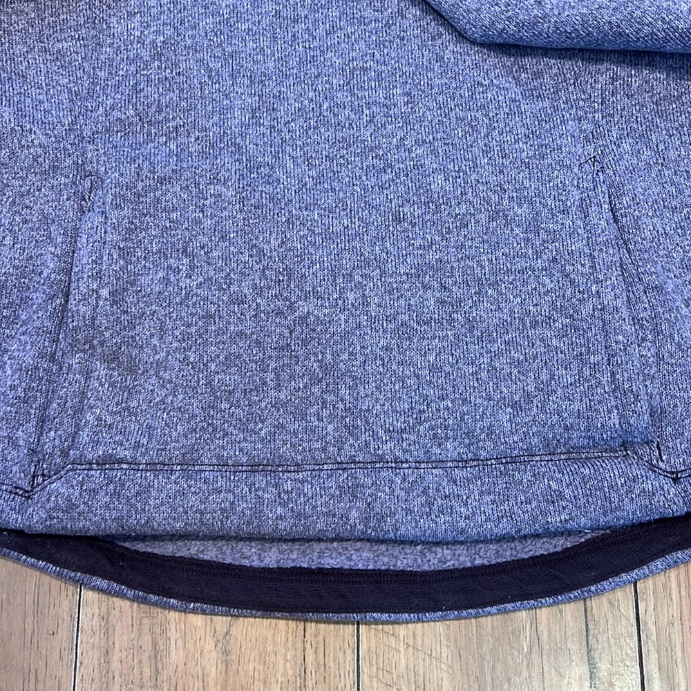 The North Face Jacket Crescent Fleece Hooded Pullover Fleece Toggle Sweater Med - Picture 8 of 14